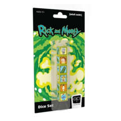 Rick and Morty D6 Dice Set